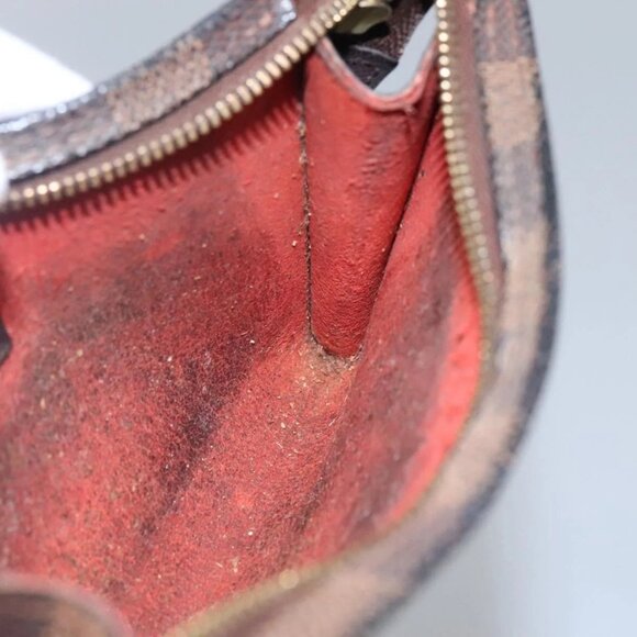 LOUIS VUITTON Damier Ebene Marais Pouch LV Auth BA953 - Picture 12 of 16